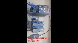 how to control vfd with plc and hmi using analog 4 to 20ma signals