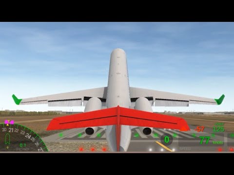 Most Shortest Landing! Airline Commander gameplay #shorts