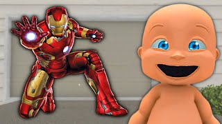 Baby Buys IRON MAN SUIT!