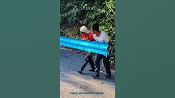 Road Guardrail Installation: Teamwork in Action for Safer Highways!