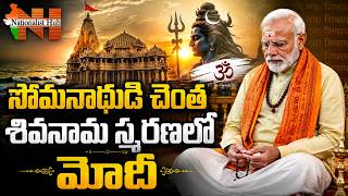 Pm Narendra Modi Performs Special Pooja At Somnath Temple Nationalist Hub