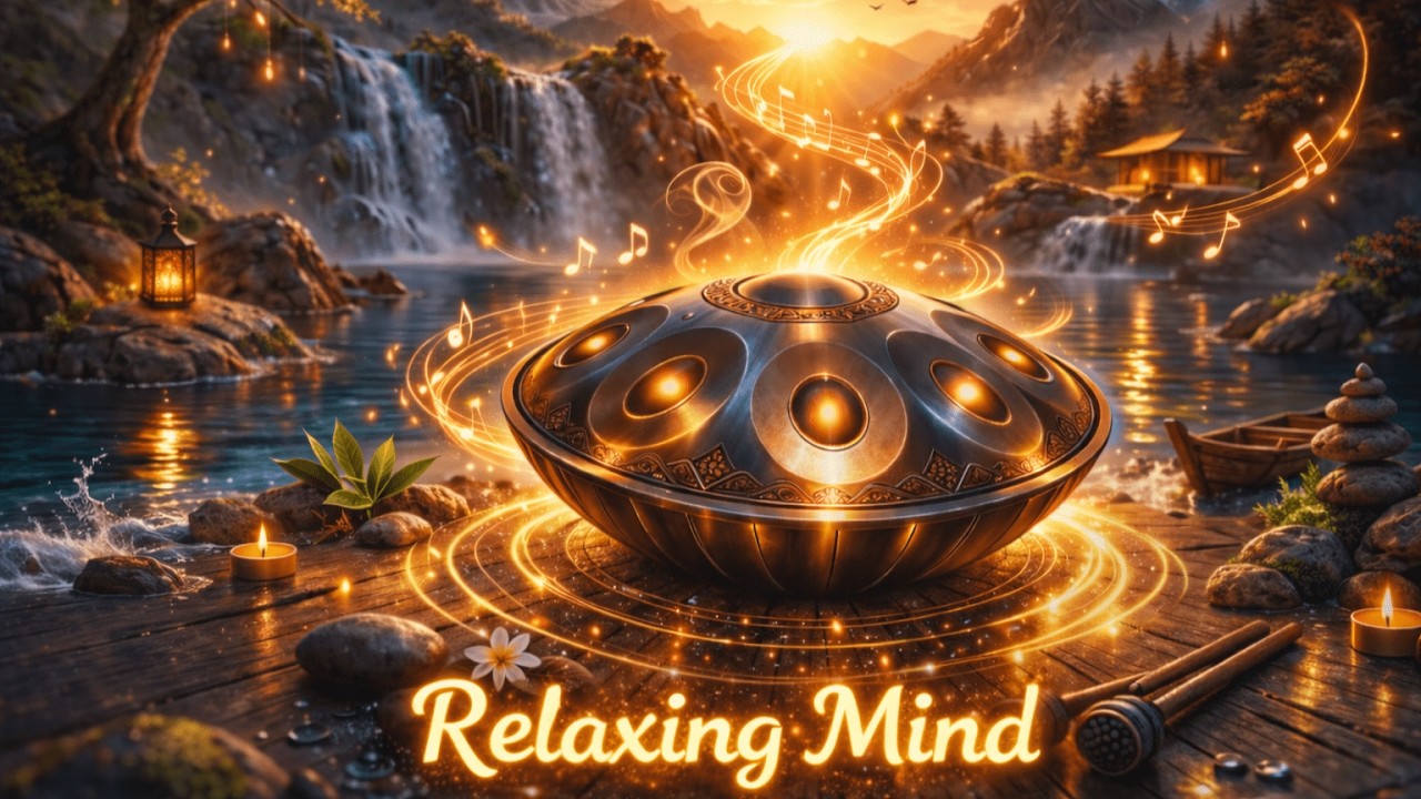 Healing Frequency 432Hz | Relaxing Mind Handpan Music for Deep Sleep, Stress Relief & Meditation