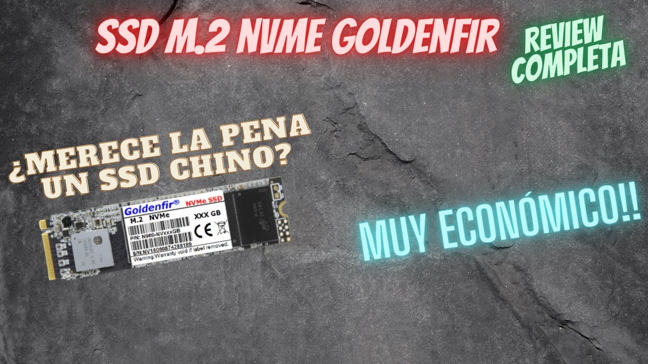 Review Completa SSD M2 NVME Goldenfir [Español]