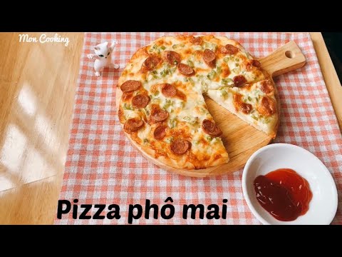 Video Pizza phô mai sốt bơ tỏi cực dễ làm, không ủ bột lâu -... - youtube