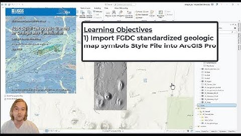 10 Importing FGDC Standardized Mapping Symbology StyleFile into ArcGIS Pro