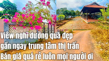 Cần tiền xoay sở công việc! A Tâm cần nhượng lại mảnh đất vườn nghĩ dưỡng tạo viêw sẵn đẹp. ở BRVT