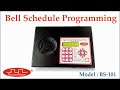Two Way Audio + Bell System Model : BS-101 - Bell Schedule Programming Video (Language - Hindi)