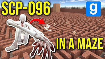 SURVIVING SCP-096 IN MAZE!! (gmod nextbot)