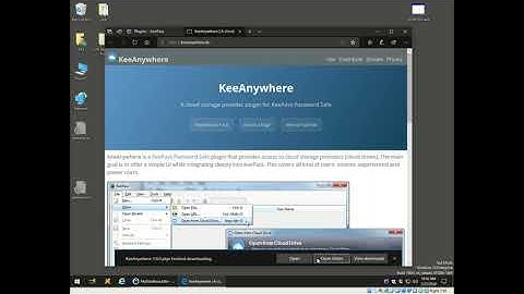 How to synchronize KeePass to Dropbox on Windows 10