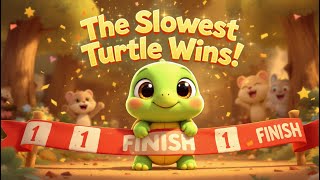 Slow and Steady Wins the Race 🐢 | Moral Story for Children