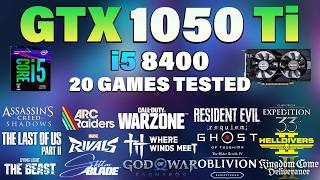 i5 8400   GTX 1050 Ti Tested 20 Games in 2026