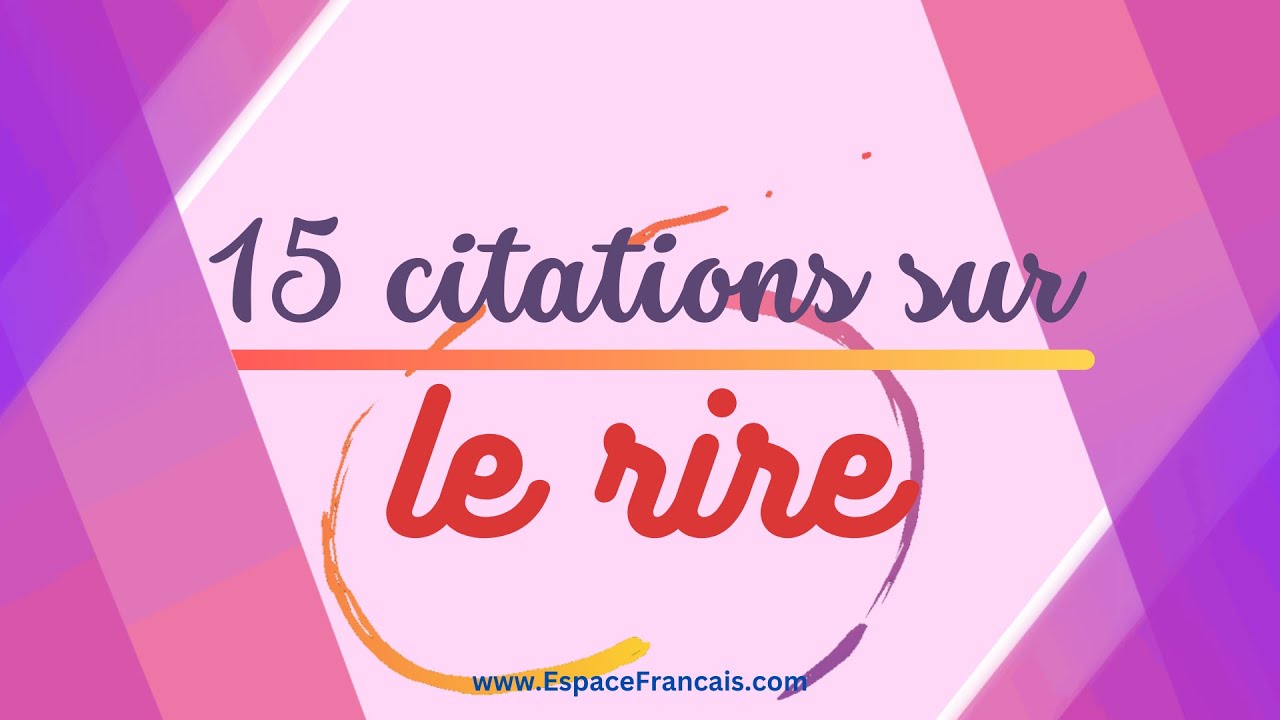 15 citations sur le rire 😁 - YouTube
