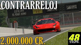 Como conseguir Oro Contrarreloj Circuit de Barcelona - Catalunya con Ferrari 458 Gr.3 Gran Turismo 7