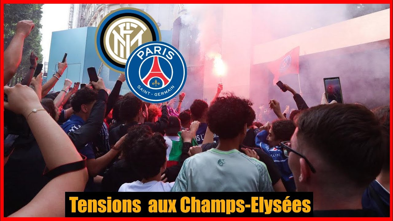 Explosion sur les Champs-Élysées : Paris en FEU après le doublé du PSG ...