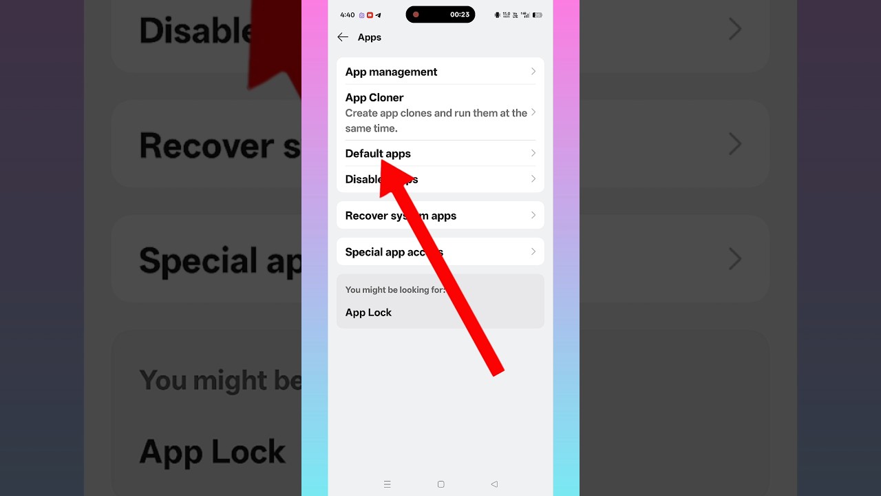 Default Browser Settings For Android Realme Phone Nord Ce 2 Lite 