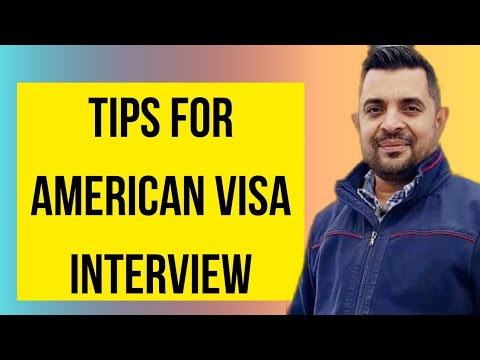 Tips For American Visa Interview - YouTube