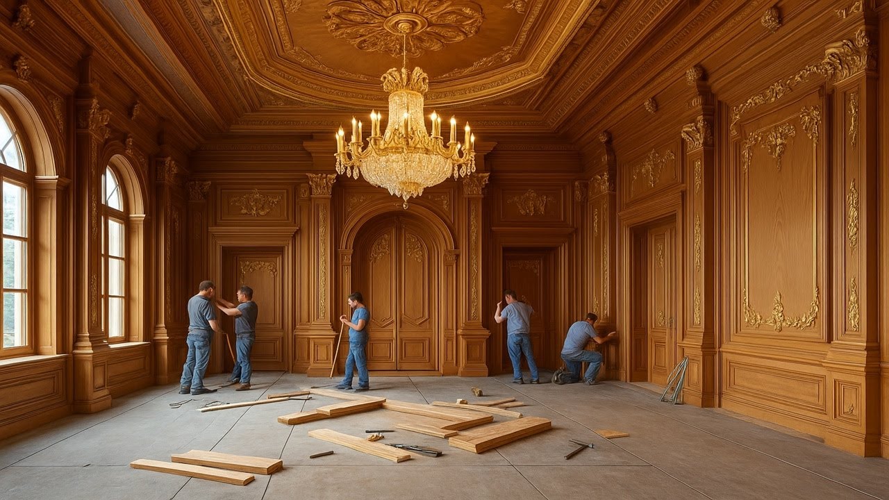 Master Carpenter | Designed And Decorated Beautifully Carved Classic Furniture That Amazed the World