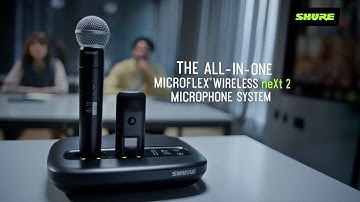 The Shure Microflex Wireless neXt 2 Microphone System