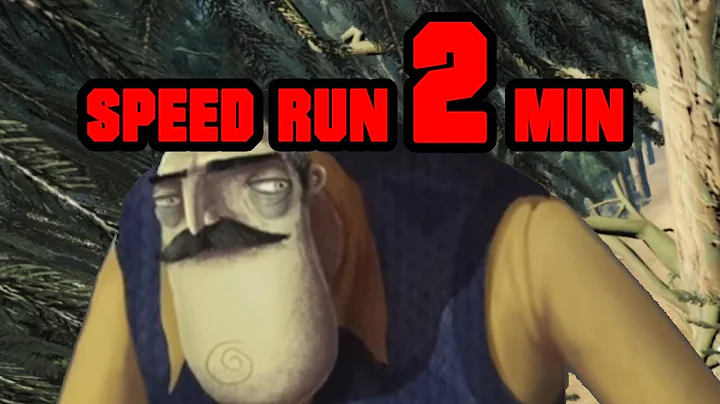 Hello Neighbor 3 Prototype 1 True Ending SPEED RUN