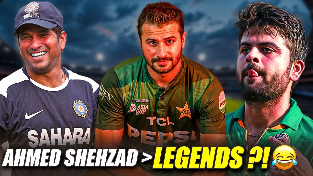 Sahibzada Farhan Picks Ahmed Shehzad Over Sachin, Rohit & Saeed Anwar 😂