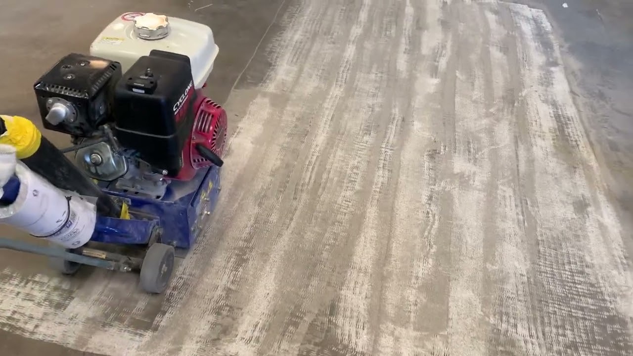 Graco Grindlazer DC89 with PCD drum vs high performance shop concrete and finish.