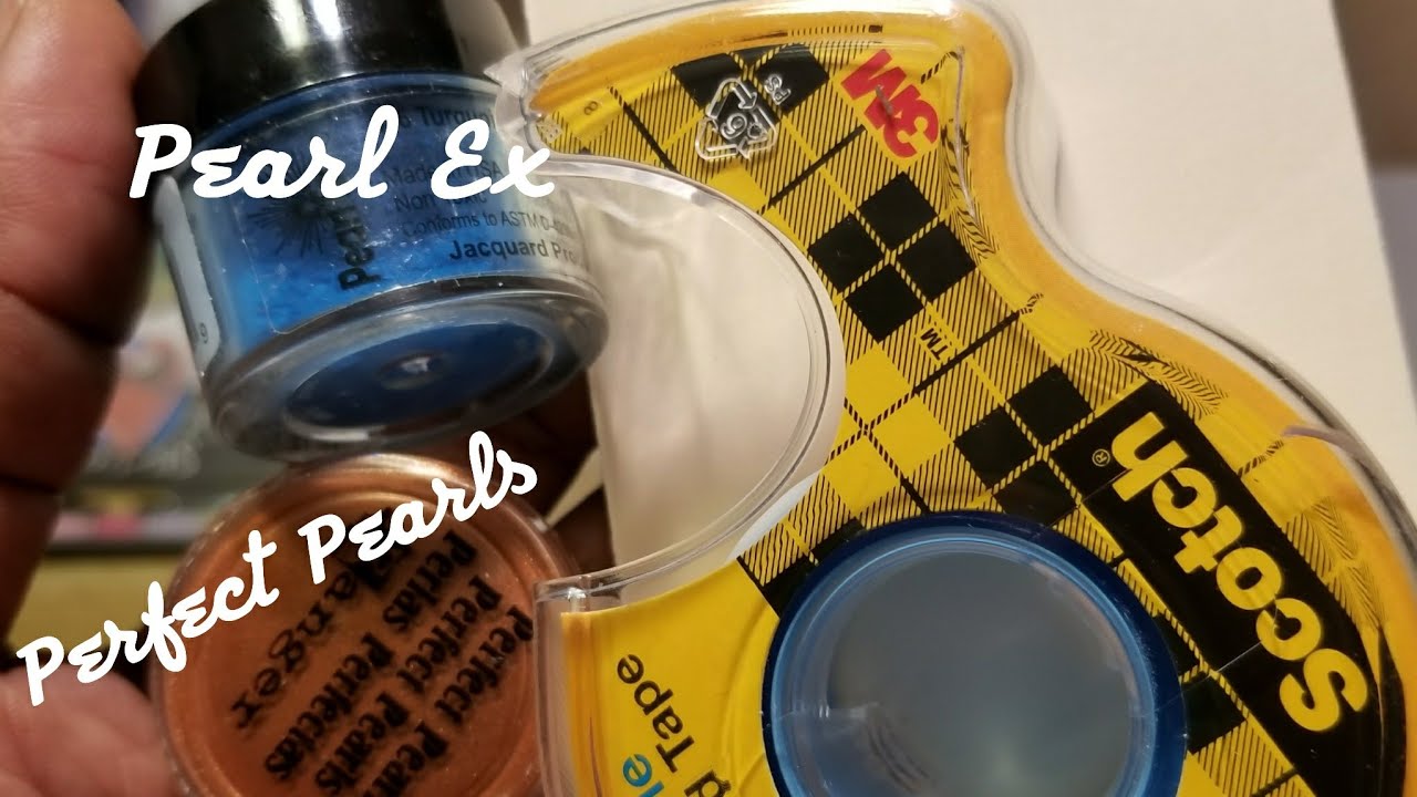 Perfect Pearls and Pearl Ex Technique Experiment