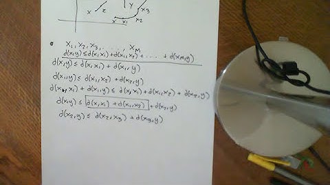 Generalisation of the Triangle Inequality