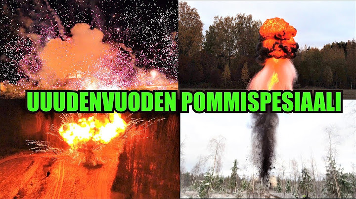 Top 10 suurinta räjähdystä meidän kanavilta