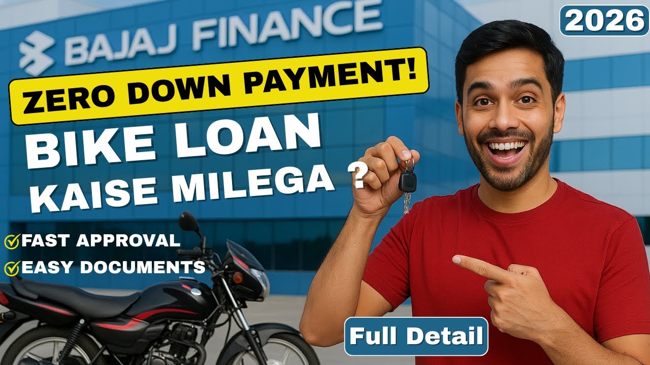 Zero Down Payment Bike Loans: How Bajaj Finance Helps You