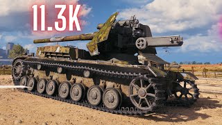 World of Tanks Waffenträger auf Pz. IV  11.3K Damage &  Waffenträger auf Pz. IV  & WT auf E 100