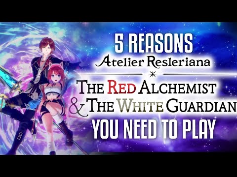 Atelier Resleriana Red and White - 5 Reasons You NEED To Play! (PS5 / Switch / PC)