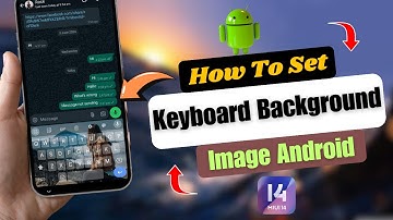How To Put Picture On Keyboard Background | Set Your Picture In a Keyboard