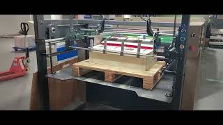 automatic stacker suitable for JinBao automatic cylinder screen printer 1050