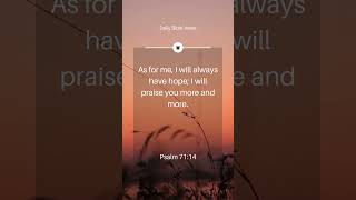I will praise you God❤️ #christian #bibleverse #christianmotivation