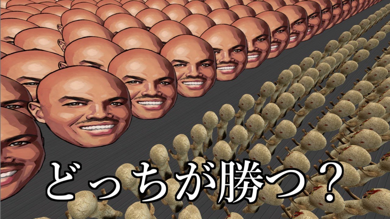 プロバスケ選手100人とSCP-173 100体を戦わせてみた【ゆっくり実況 GMOD】