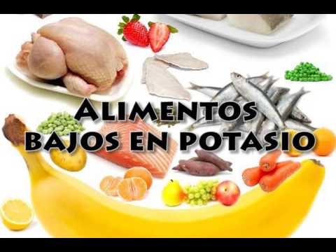 Vídeo: Alimentos Altos Y Bajos En Potasio