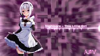 Nightcore - This Little Girl [Music Visualization]