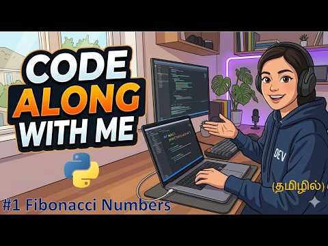 Code Along With Me [Python] - 01 - Fibonacci - Programming In Baby Steps(Tamil)