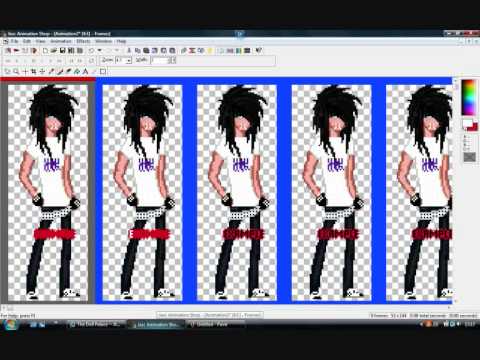 making flashing text on as3