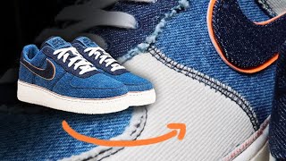 bleach air force ones