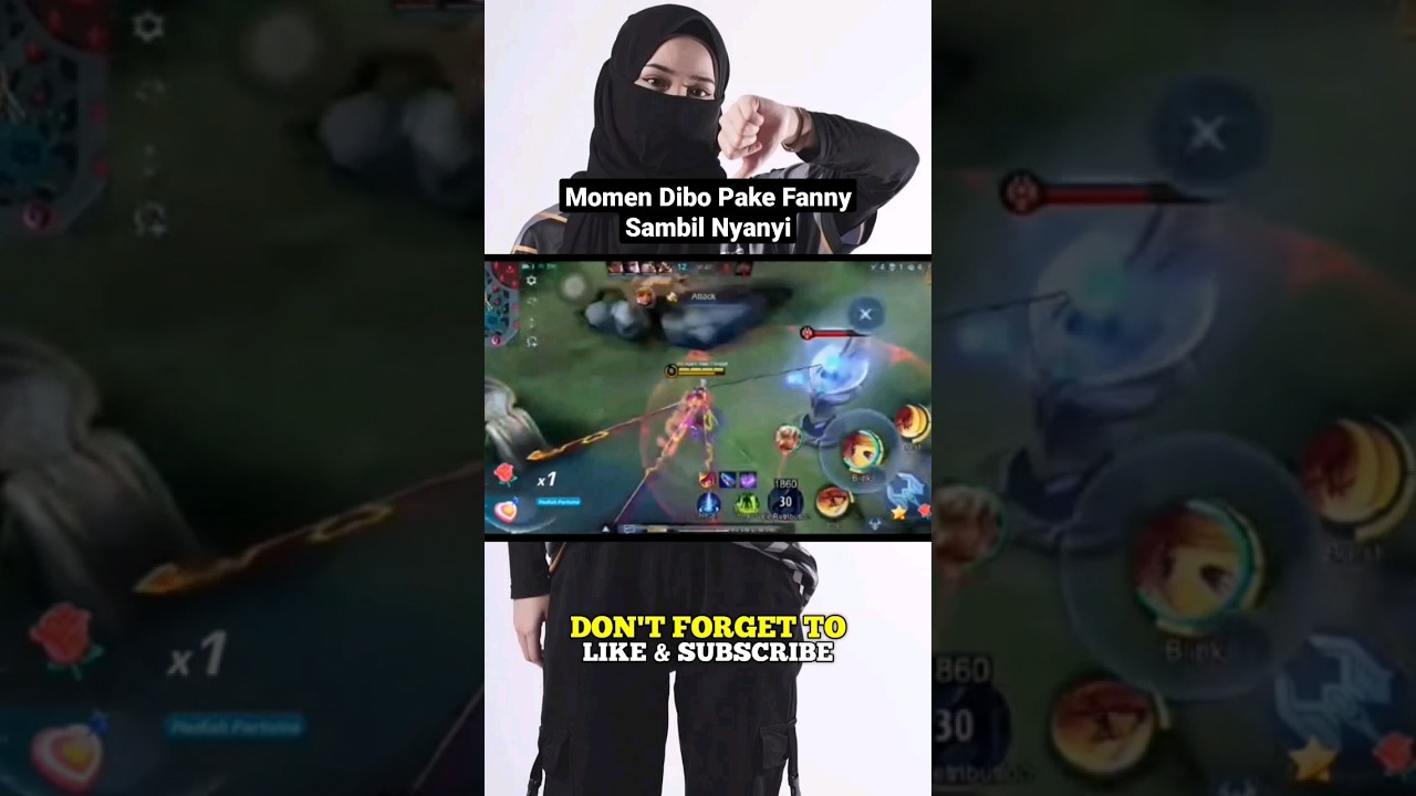 Momen Dibo Pake Fanny Sambil Nyanyi - Mobile Legends 