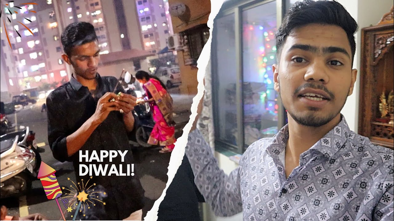 Diwali Celebration With Family Diwali Celebration Vlog Fire Crackers