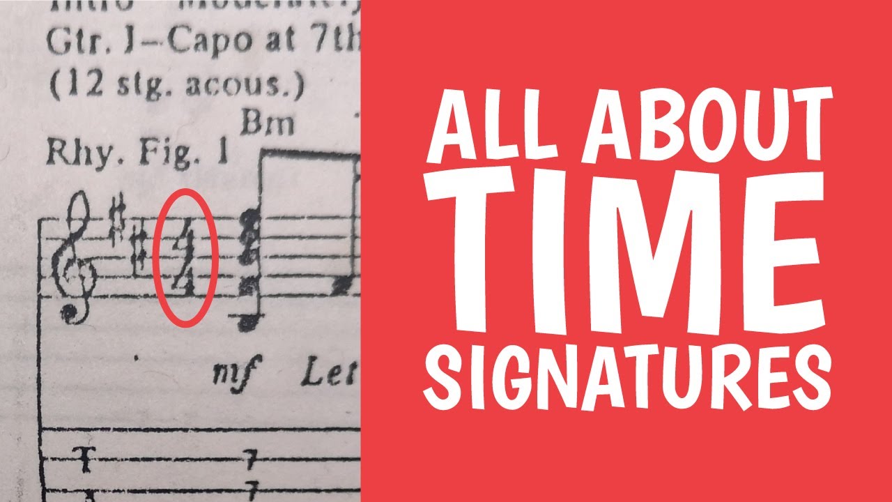 Time Signatures And Measures With 9 Examples 44 34 68