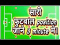 All Football positions in hindi
