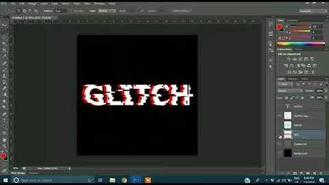 Glitch Effect in Adobe Photoshop