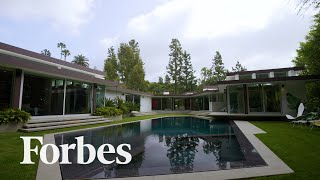 Touring A $25 Million Midcentury Mansion In Beverly Hills | Forbes