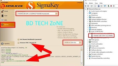 Huawei P20 Lite | NOVA 3e (ANE-LX2) android 9 pie FRP Remove using Testpoint with sigmakey