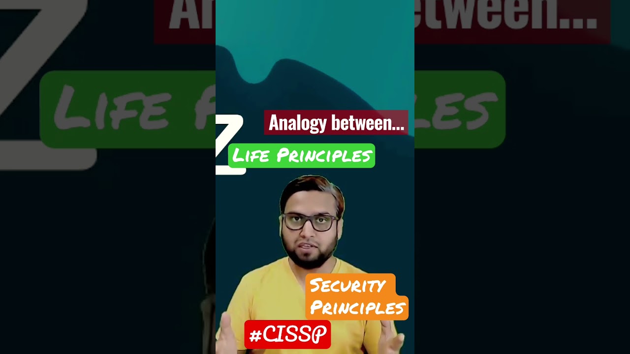 Life Principles and Security Principles