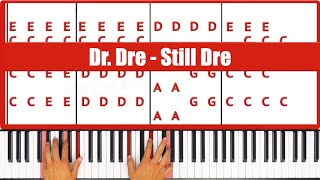 Dr Dre Piano Notes / How To Play Dr Dre Still Dre Original Piano Lesson
