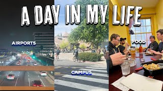 COLLEGE VLOG | dorm life, working out, dining commons, friends